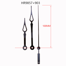 Hr9857 100 mm Black Clock Pointer 903 Second Hand